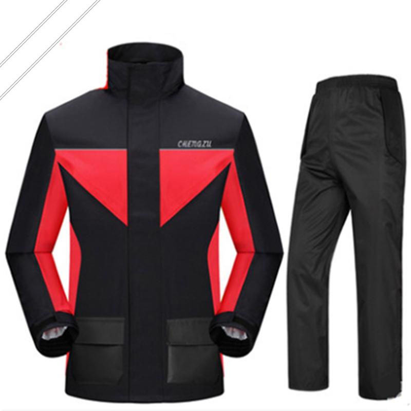 

Waterproof Rain Suit Motorcycle Impermeable Hooded Raincoat Para Moto Impermeable Poncho Militar Velo Electrique Bolsa Long XX45, Motorcycle raincoat1