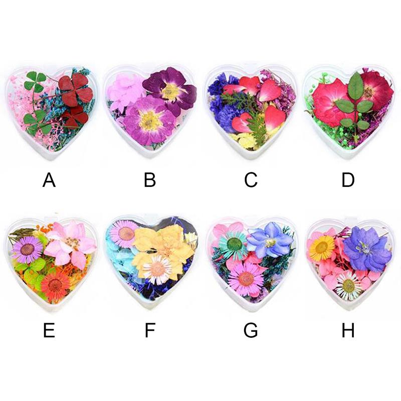 

1Box DIY Resin Pendant Jewelry Craft Household DIY Making Craft Real Mix Dried Flower Plants Nail Art Accessories