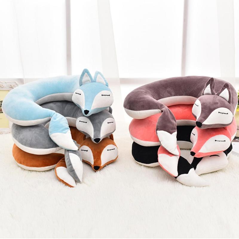 

Cartoon Animal Shape Cute U-shaped Pillow Protect The Cervical Spine Pillow Perfect Gift for Friends Children