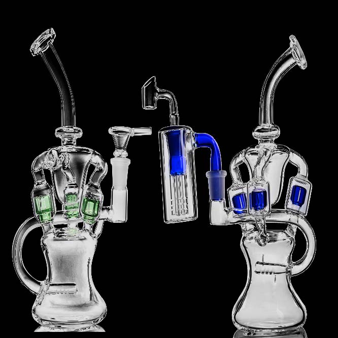 

smoking pipes recycler bongs oil dab rigs
