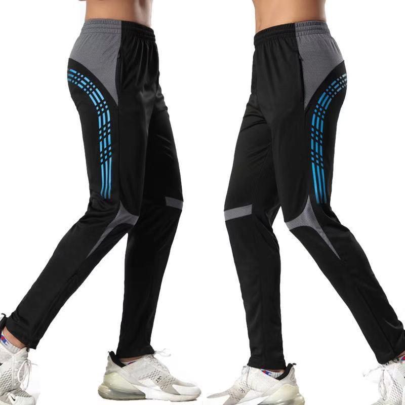 

The new thin section breathable leisure sports large size ice silk running fitness trousers summer hiking cycling pants