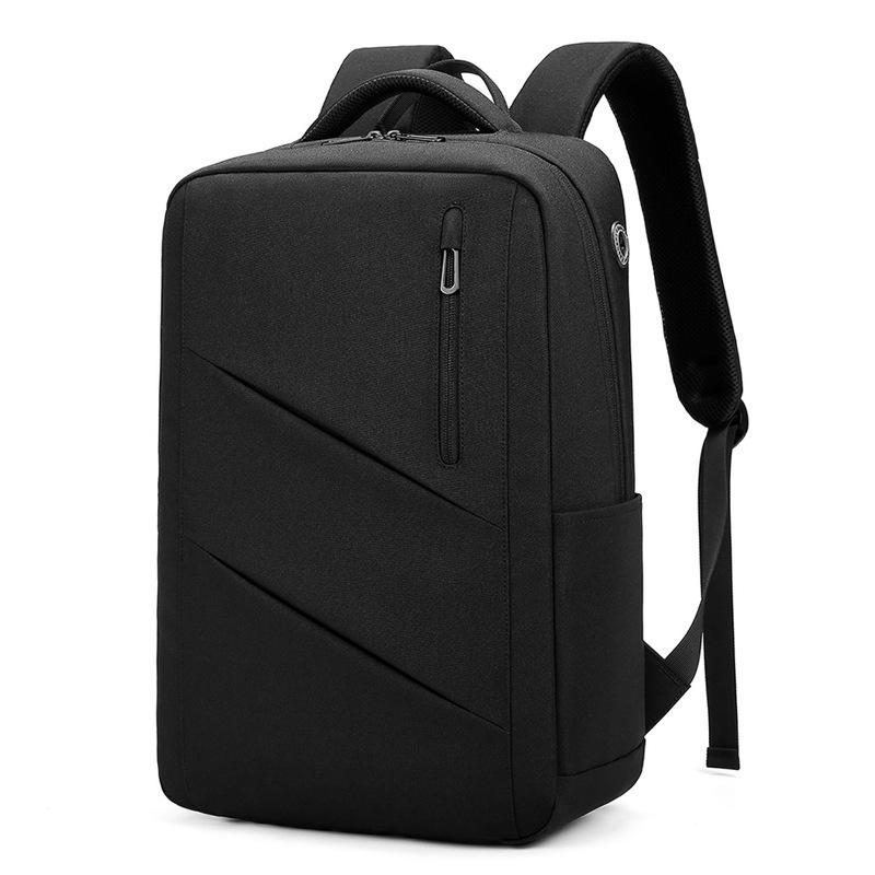 

Women Men Business Laptop Backpack for 15.6inch Computer Backpacks Fashion Travel Luggage School Casual Bag Black Easy Washing