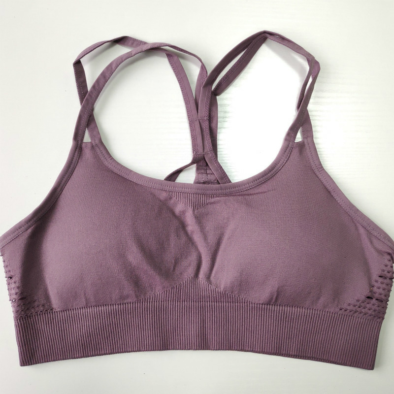 

2021 New Women Energy Seamless Workout Tops Yoga Bra K9de, Black