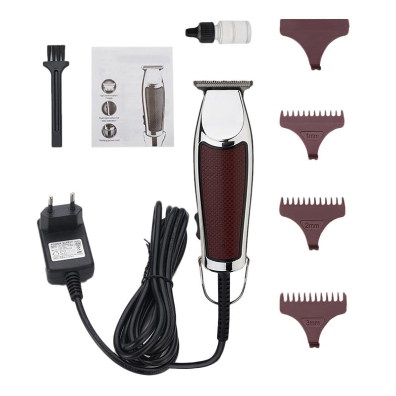 

AD-Electric Hair Clipper with Line T-Shaped Obtuse Angle Shaving Knife Electric Hair Clipper Adult Children Home EU Plug