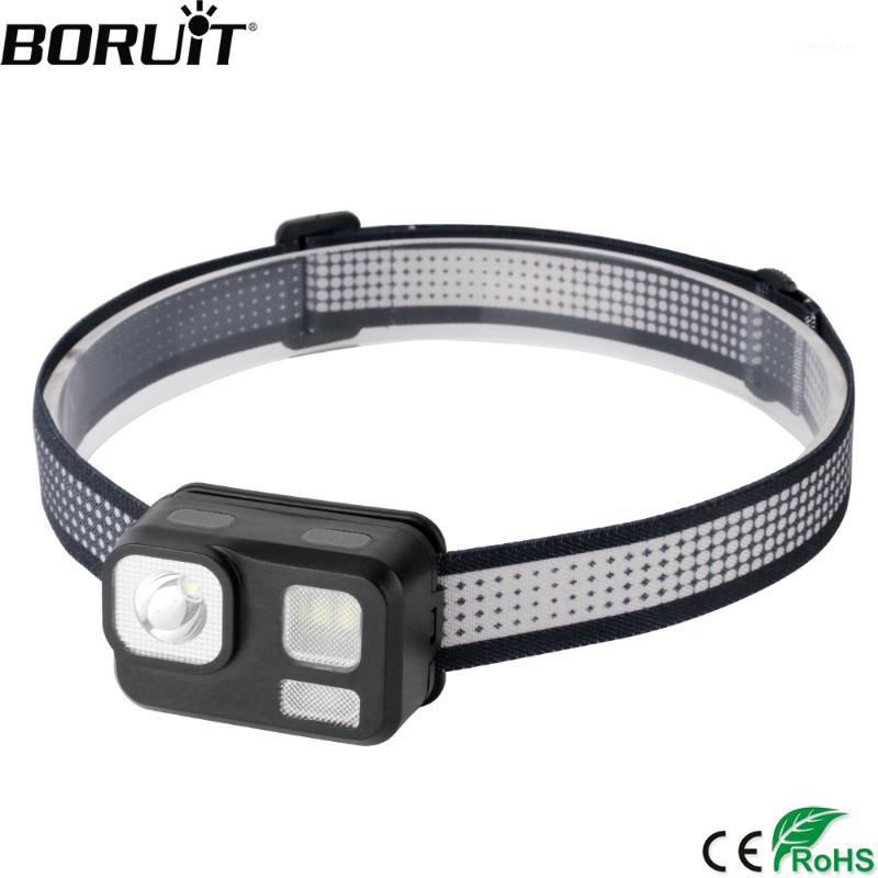 

BORUiT B29 LED Mini Headlamp XP-G2+2*5730+2*3030 Red Light 8-Mode Headlight Powerful 180LM Head Torch WaterProof Hunting Light1