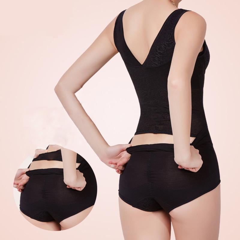 

Flower Print Waist Trainer Tummy Control Hip Push up BuLift Underwear Back Take off Seamless Tighting Skinny Sexy Bodysuit, Beige