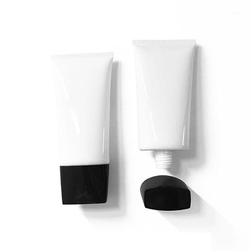 

150ml Travel Makeup Squeeze Sub-bottling Empty White Soft Tube Refillable Packaging Containers Beauty Cream Hose 30pcs/lot1