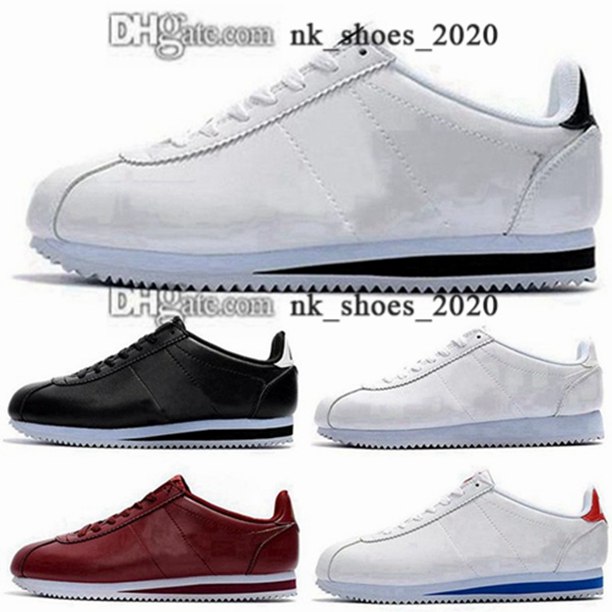 

classic with box 2020 new arrival 46 enfant scarpe 5 12 Sneakers women men casual eur Schuhe 35 mens trainers shoes cortez size us running