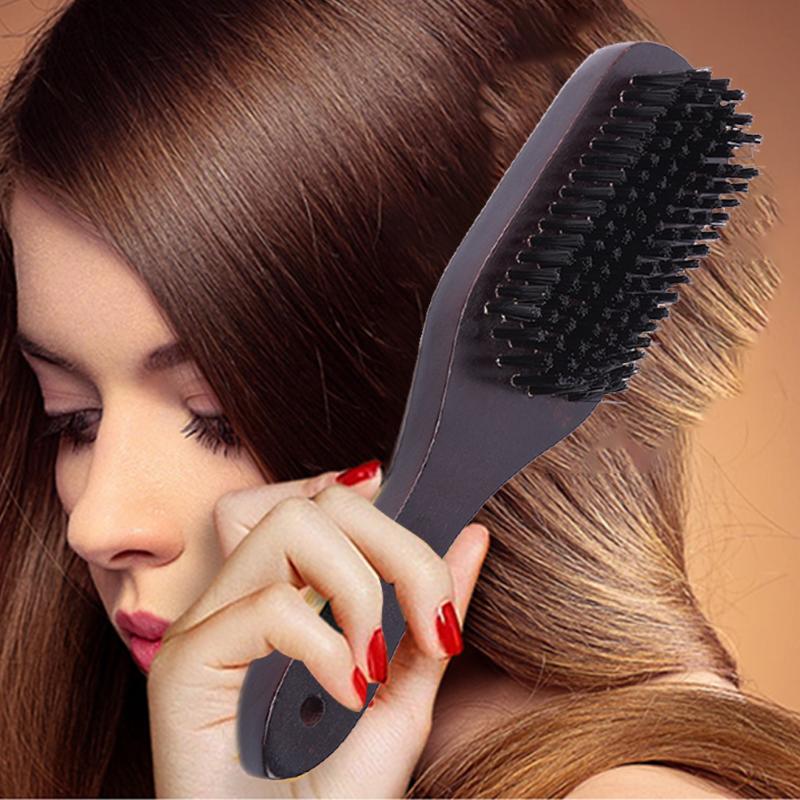

Salon Large Bath Comb Massage Barbers Hair Brush Hairdressing Cleaning Multi-function Household Wood Handle Retro Styling Tools