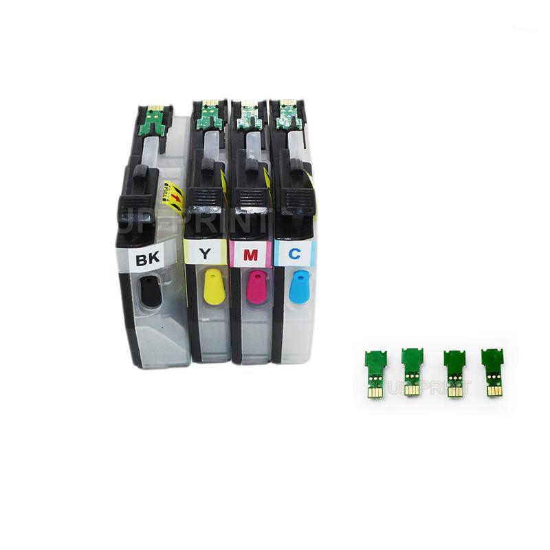 

CISSPLAZA 1set refill Ink Cartridge LC3011 LC3013 + extra chip compatible for Brother MFCJ491DW MFC-J497DW MFC-J690DW MFC-J895DW1