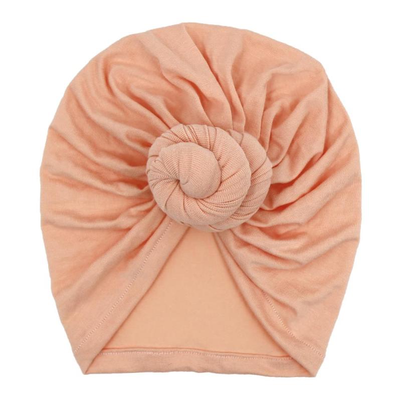 

20 Pcs/Lot Solid Designed Baby Hat Rayon Spandex Toddler Beanies Topknot Turban Baby Hat Soft Handmade Caps, 20 pcs mix color