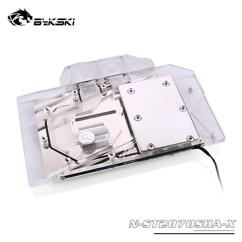 

Bykski GPU Water Block For ZOTAC RTX 2070 super-8GD6 HA / MINI OC Graphics Card 5V ARGB/12V RGB Light N-ST2070SHA-X