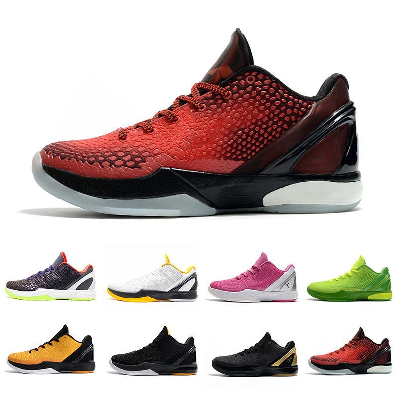 

Fashion BHM Proto 6 Mens shoes 6s Think Pink Black Del Sol Grinch men trainers outdoor sports sneakers 40-46