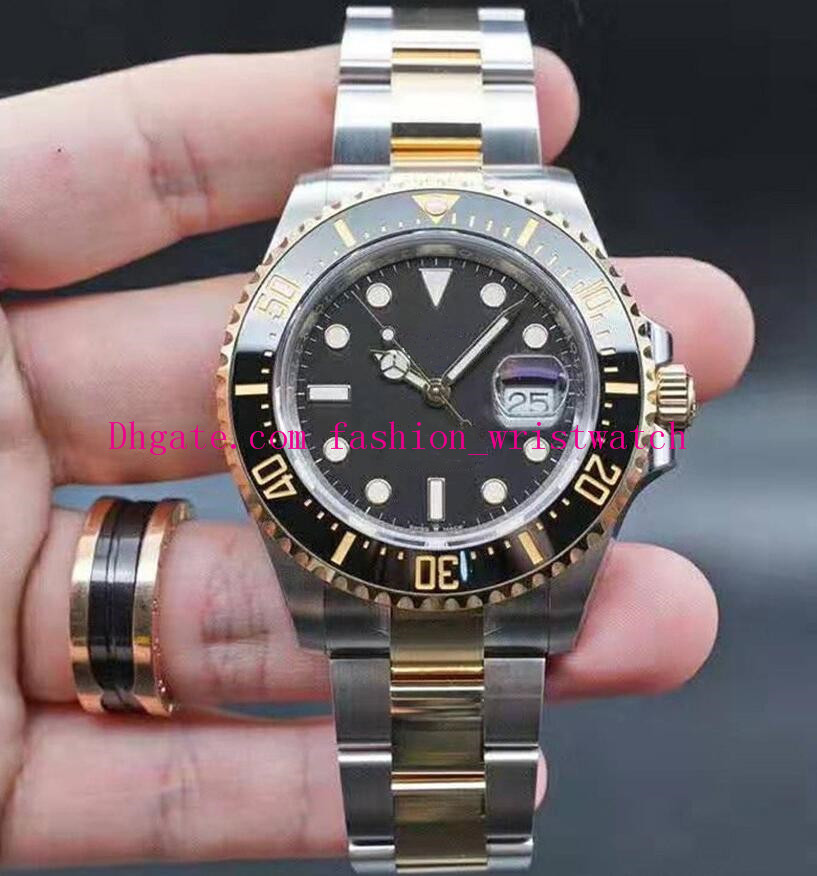 

Luxury Watches 43mm Ceramic Bezel 126600 126603 Calendar Mechanical Automatic Silver Stainless Steel Bracelet Men's Watch Original Box Paper