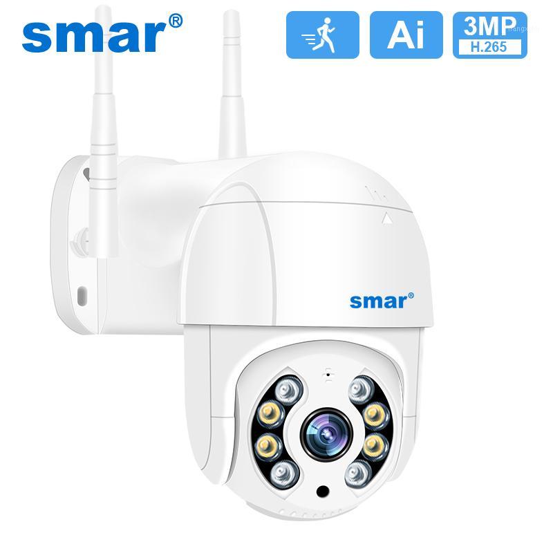 

Smar 3MP IP Camera Wifi PTZ Outdoor 4X Digital Zoom 1080P Wireless Camera IR Night Vision H.265 Ai Detection Alert Home Security1