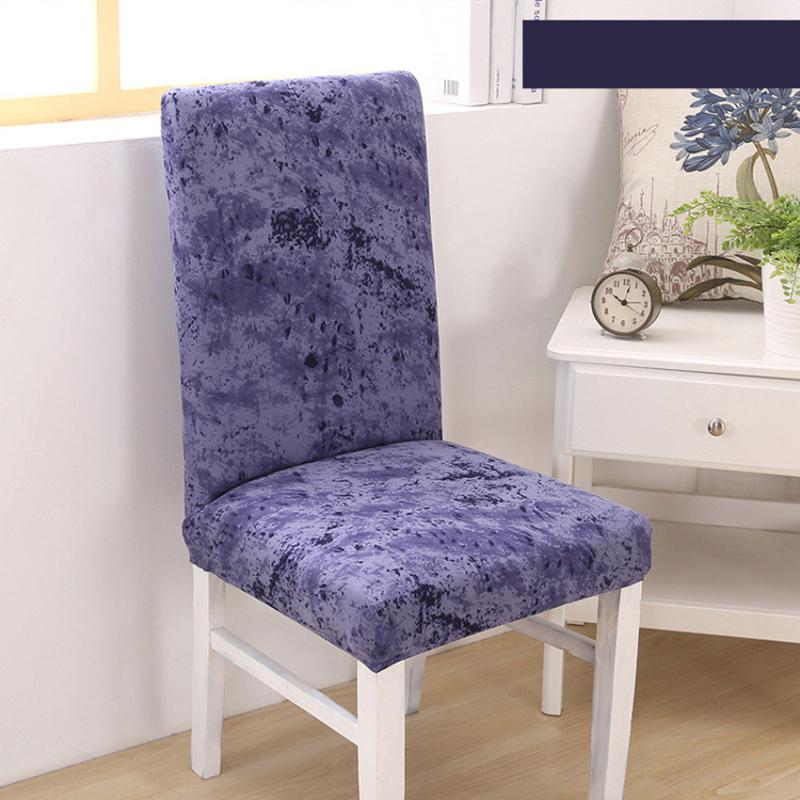 

Universal Dining Chair Cover Spandex Elastic Slipcover Protector Stretch Chair Covers Seat Case For Wedding Kitchen Hotel Decor