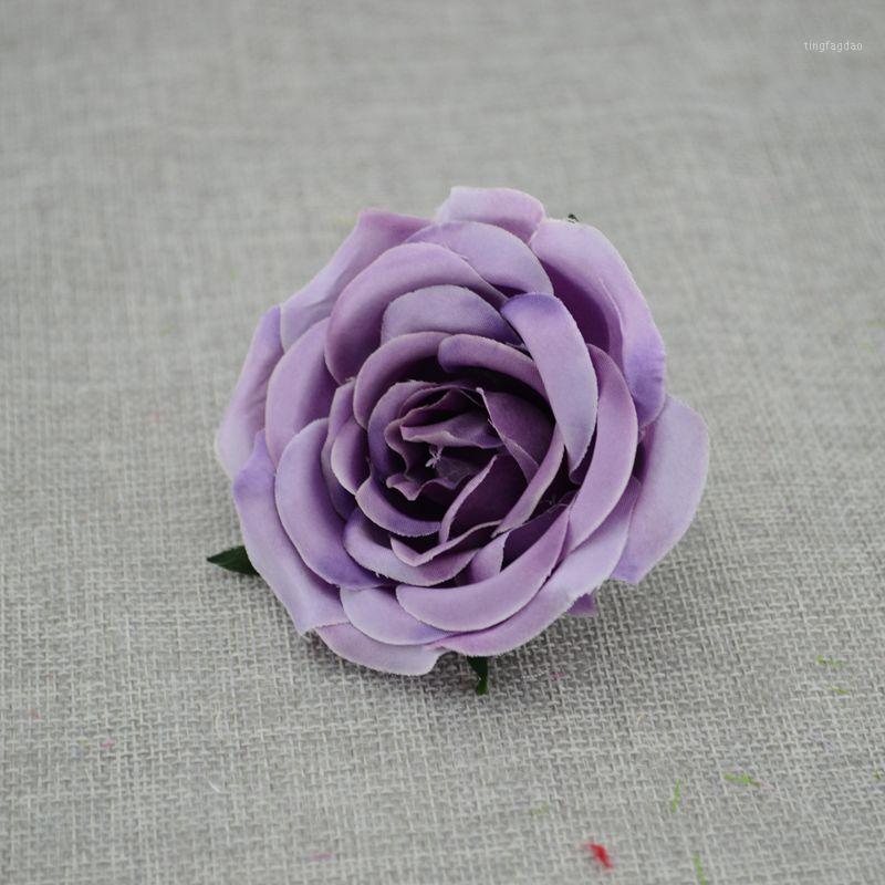 

5pcs/lot Free shipping Artificial flowers cheap roses wedding decoration pompom silk flower simulation flower Room Decoration1, Yellow