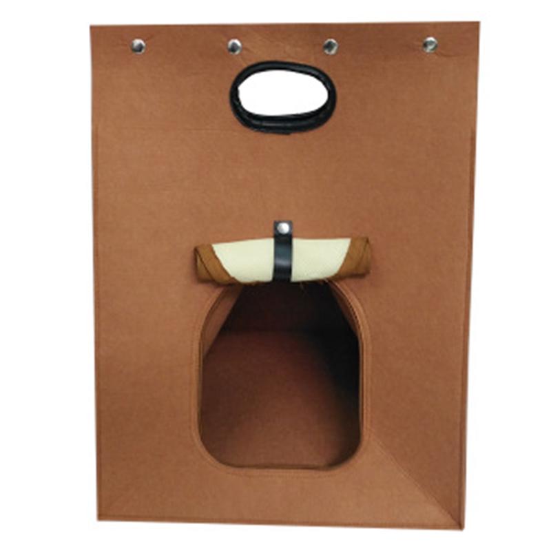 

Multifunction Pet Bed Felt Puppy Cat Bed Cat Sleeping Bag Felt Cloth Pet House Portable Carrier Bag Outdoors