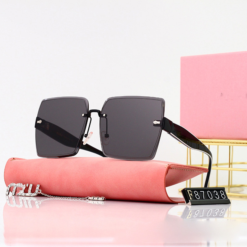 

Rimless One Piece Square Sunglasses For Women Oversize Flat Sun Glasses Men Vintage White Silver Mirror Shades Ins Hot Eyewear, White;black