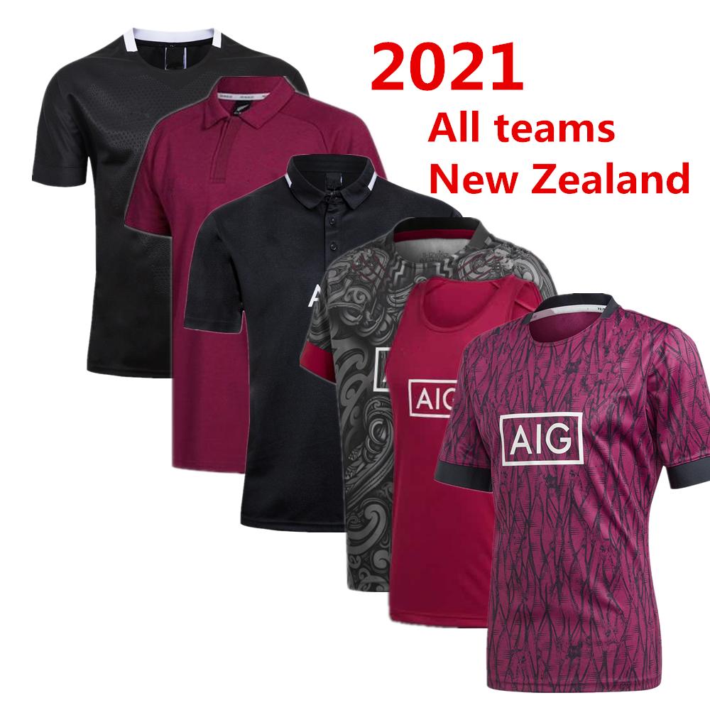 

New style 2021 2022 All teams HOME away Super Rugby Jersey League shirt Casual sports Rugby polo 4xl 5xl, Lavender