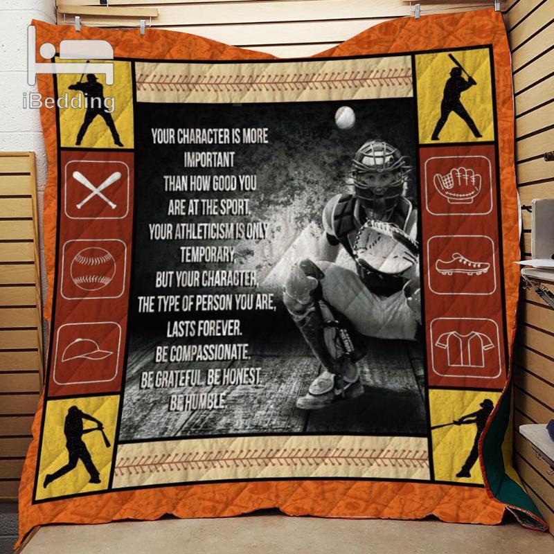

Be Compassionate At The Sport Customize Printed Quilt Blanket Twin Full/Queen  Size Dropshipping