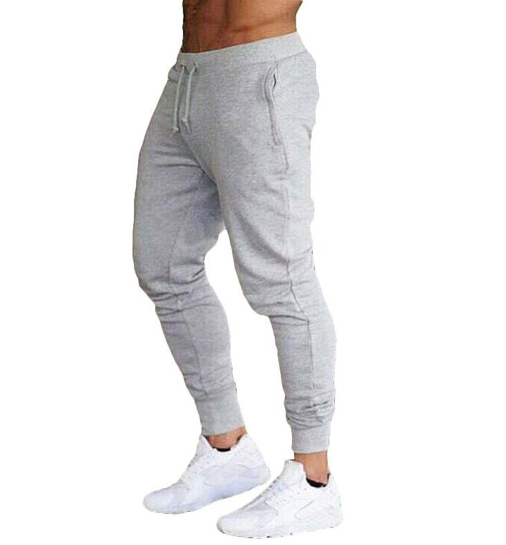 

Men Casual Pants Haren Pants For Male Casual Sweatpants Fitness Workout hip hop Elastic Pants Mens Clothes Track Joggers Man Trouser, Gray