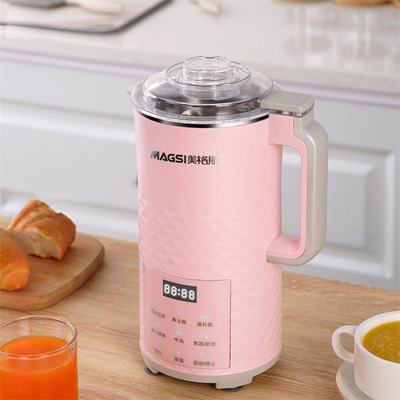 

220V Mini Soymilk Machine Soy Milk Maker Soya-Bean Milk Electric Juicer Blender Rice Paste Maker Filter-free Automatic Heating