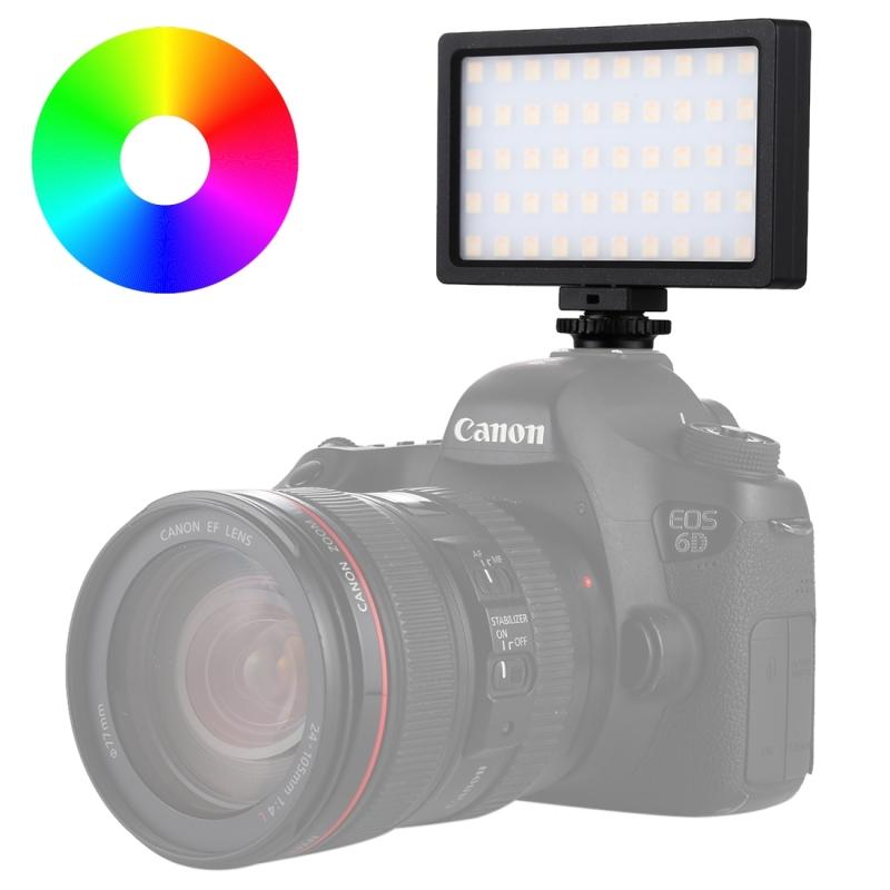 

LANBEIKA Photography Photo Studio 100 LED 800LM RGB Full Color Filling Light Photo Studio Flash Light for Phone DSLR Camera