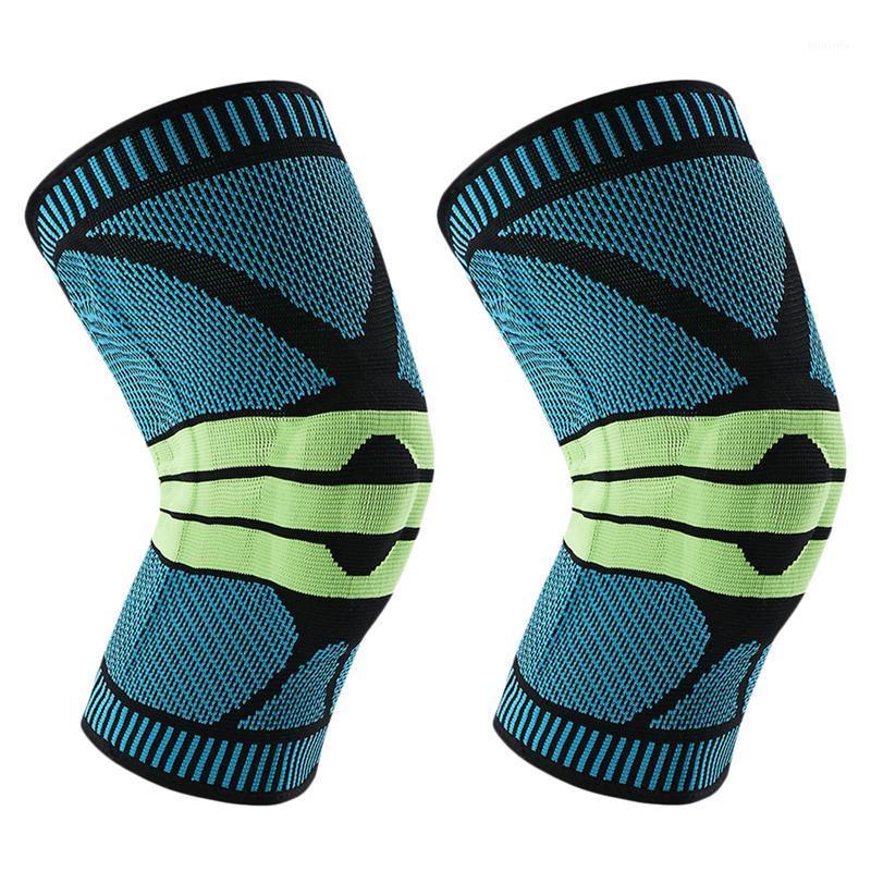 

2 Pack Knee Compression Sleeve Knee Brace Support for Running Football Sports1, Assorted color