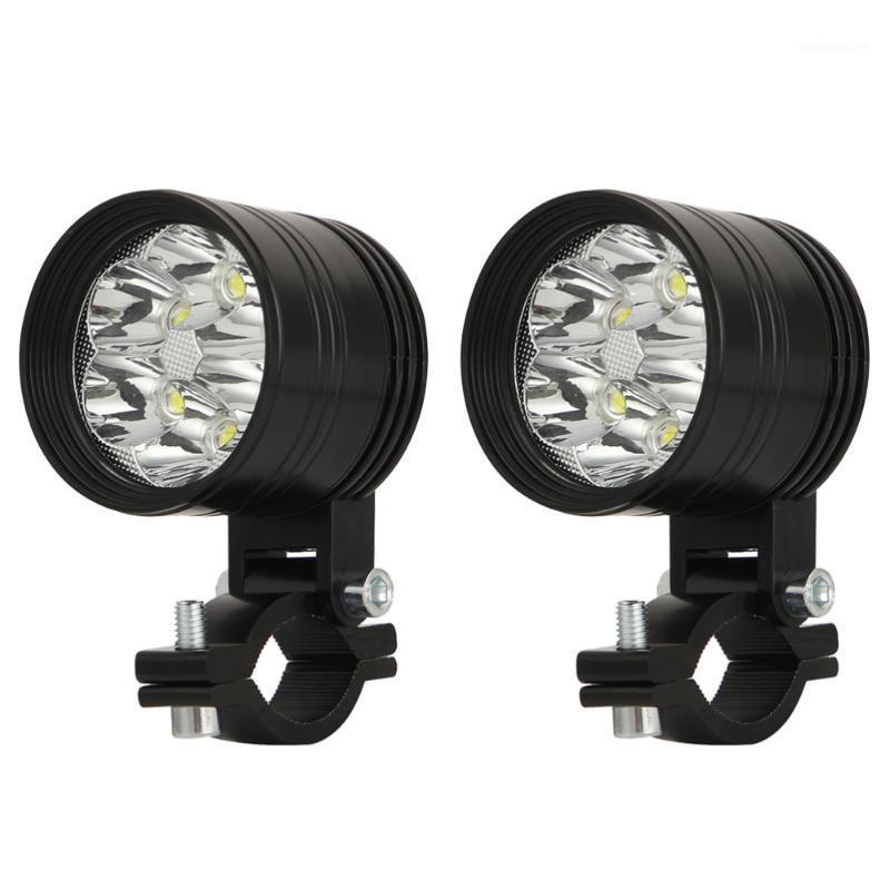 

Emergency Lights 2pcs Motorbike Working LED Spotlights Motorcycle Auxiliary Lamp