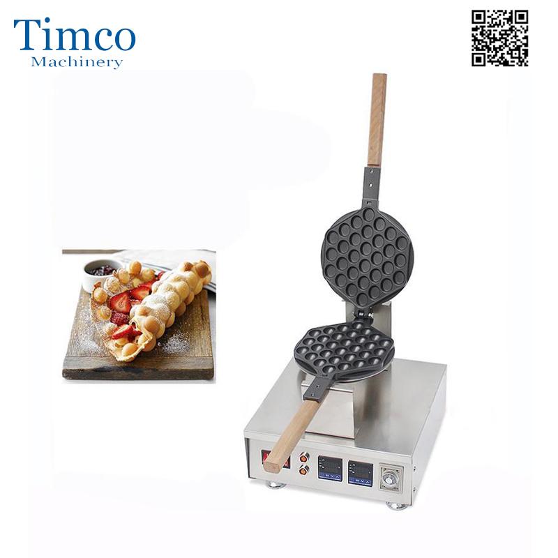 

Commecial Digital Bubble Waffle Maker Electric Hong Kong Egg Waffle Maker Puff Machine Bubble Egg Cake Oven