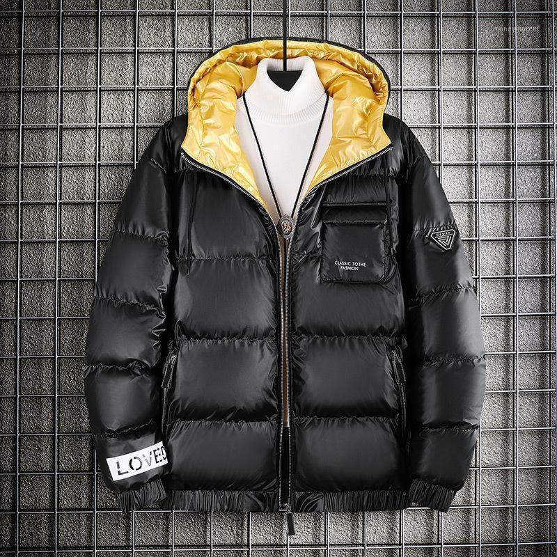 

Boutique 2020 winter leisure coat thickening cotton-padded jacket to keep warm cotton-padded clothes man winter jacket  - 8 xl1, Black