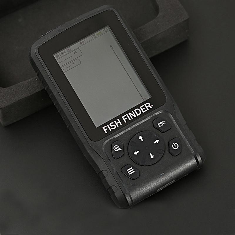 

Portable Depth Fish Finder with 100 M Wireless Sonar Sensor Sounder Fishfinder for Lake Sea Fishing