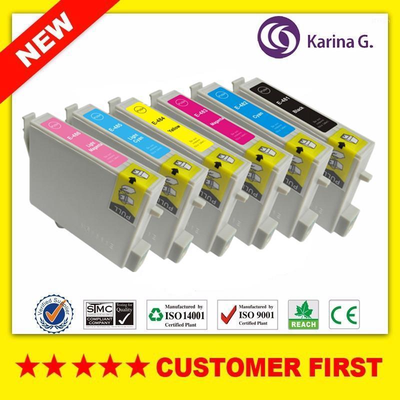

Compatible For T0481 - T0486 Ink Cartridge Stylus Po R200 R220 R300 R300M R320 R340 RX500 RX600 RX620 RX6401 Cartridges