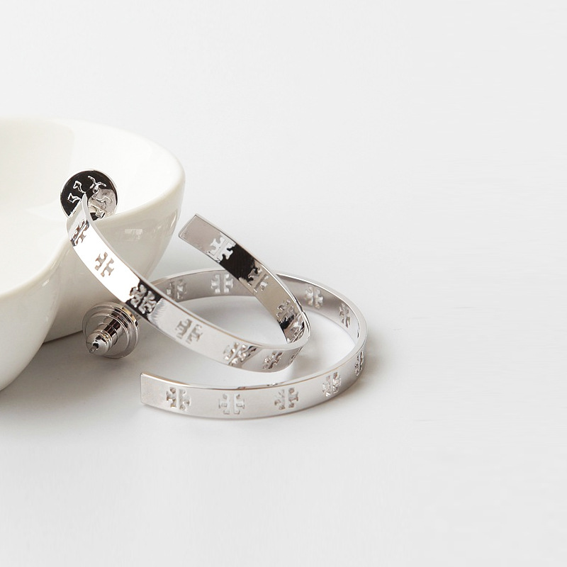 

Luxury Designer Jewelry Women Earrings Gold Hoop Sainless Steel Siver Rose Gold Stud Huggie Elegant Fashion Styles Hot Sale 2020