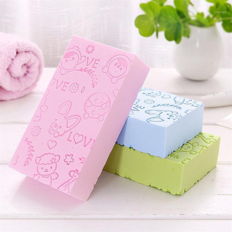 

1Pcs Soft Exfoliating Body Skin Care Bath Shower Spa Brush Washing Sponge Pad Scrubber Sponges Cleaning Bathroom Accessory1