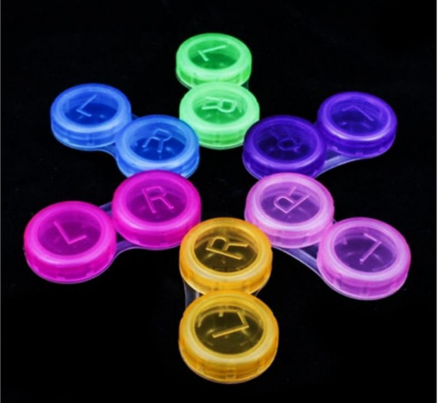 

Candy Color Contact Lenses Box 1pc Contact Lenses Tweezers Wholesale Contact Lens Case for Travel Kit Holder Container