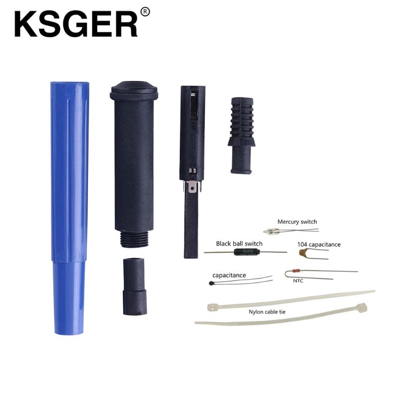 

KSGER 9501 DIY SET Soldering Handle For T12 STC/STM32 OLED T12 Temperature Soldering Station Controller With Ball Mercury Switch