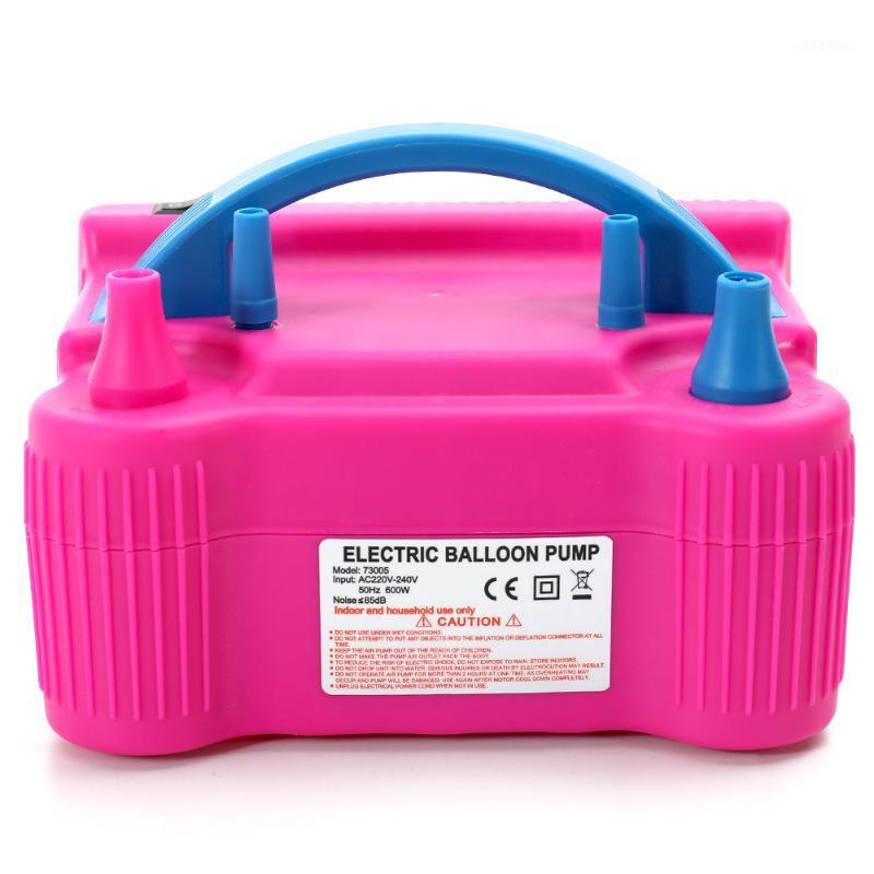 

Balloon Air Pump 100V-240V Electric High Power Two Nozzle Air Blower Balloon Inflator Pump Fast Portable Inflatable Tool1