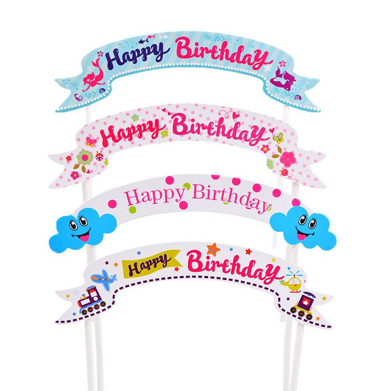 

cake decorating party preference flags plug diy Cake toppers Decoration baby shower children kids birthday party Supplies Cakes