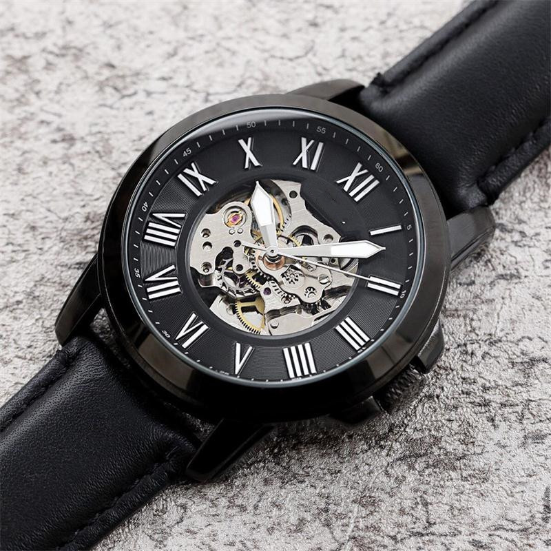 

2020 hot men's transparent mechanical automatic leisure Watch