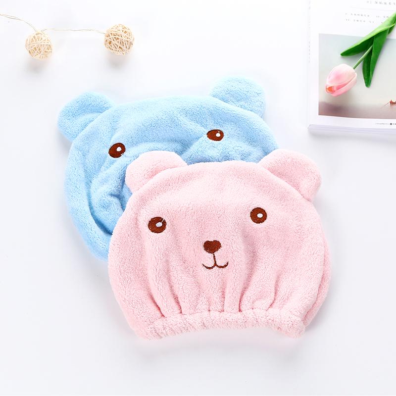 

Animal Cartoon Dry Hair Cap Super Strong Hair Quick-Drying Headscarf Cute Adult Thickened Absorbent Dry Towel