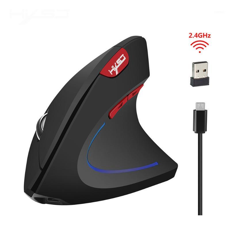 

2.4G Wireless Mouse Vertical Mouse Ergonomic Office 6 Buttons adjustable 2400dpi Optical for office Games PC Laptop1