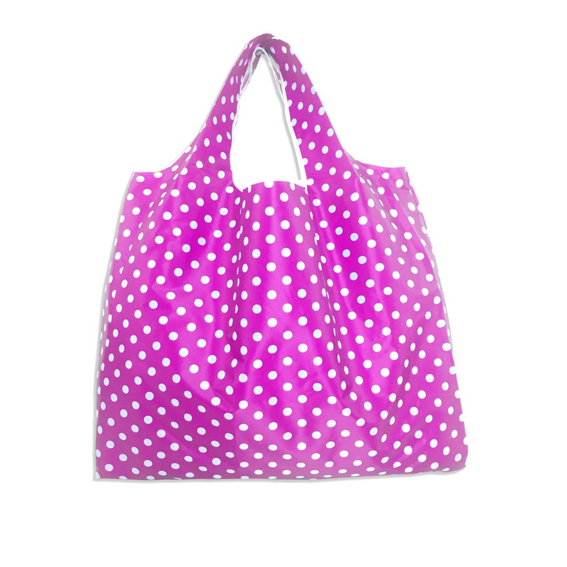 

Big Thick Large Tote ECO Reusable Nylon Portable Shopping Bag Foldable Shoulder Handbag Folding Pouch Fruit Vegetable Grocery, Black;red