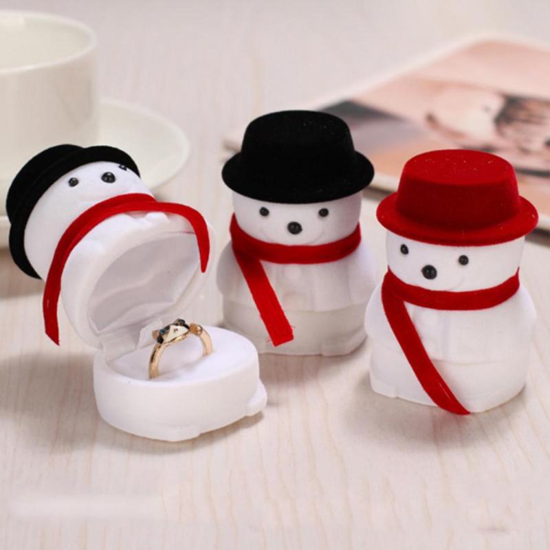 

Cute Christmas Doll Box Ring Jewelry Boxes Gift Boxes Gift Bags Greeting Cards Baby Shower Birthday Party Candy Box