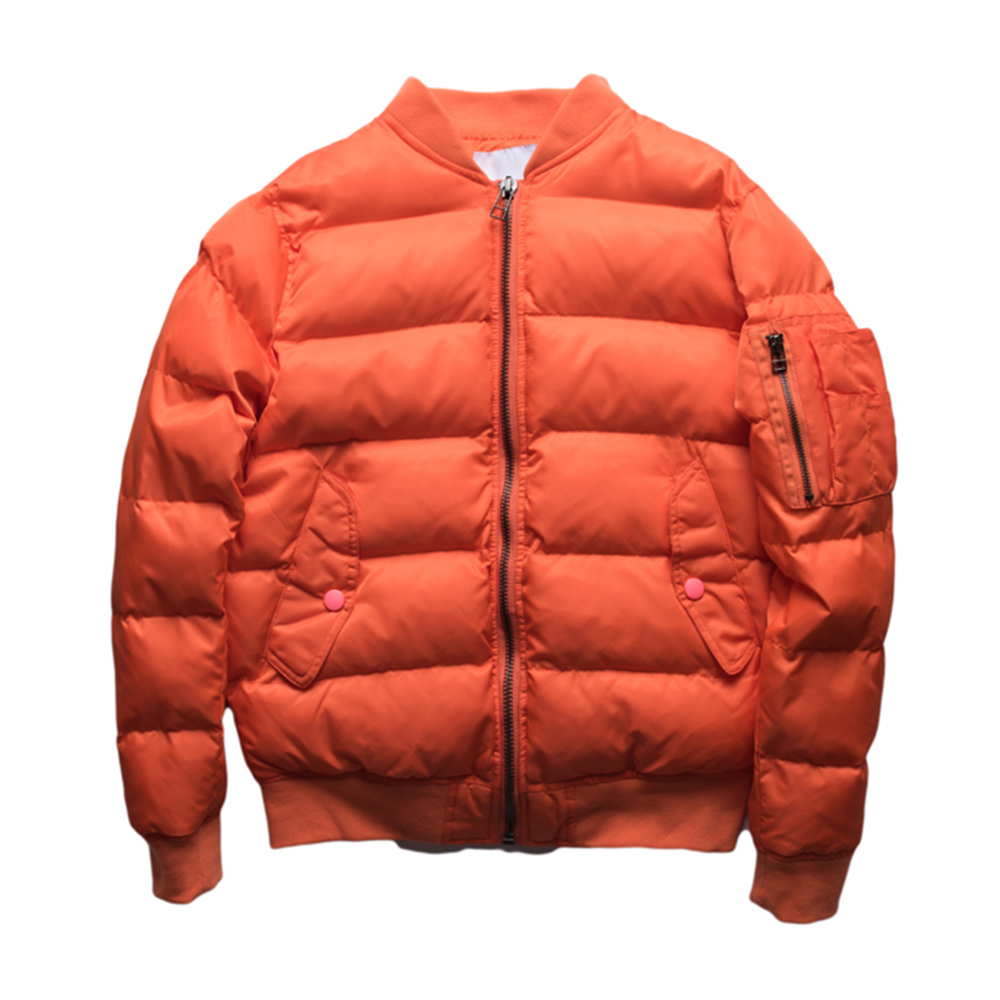 

Arrival 2020 New Parka Solid Casual Thick Zipper Regular Winter of Padded Men Popular Men's Clothing Short Baseball Jacket Yuem, Blue