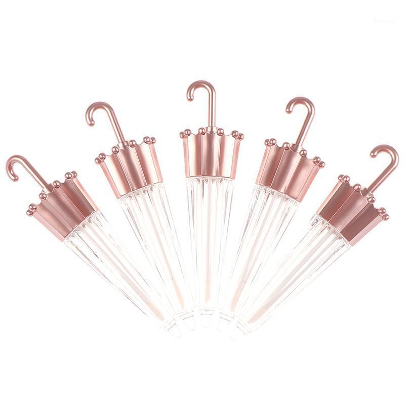 

5Pcs 5.5ML Umbrella Lip Gloss Tube DIY Containers Bottle Empty Cosmetic Tubes1