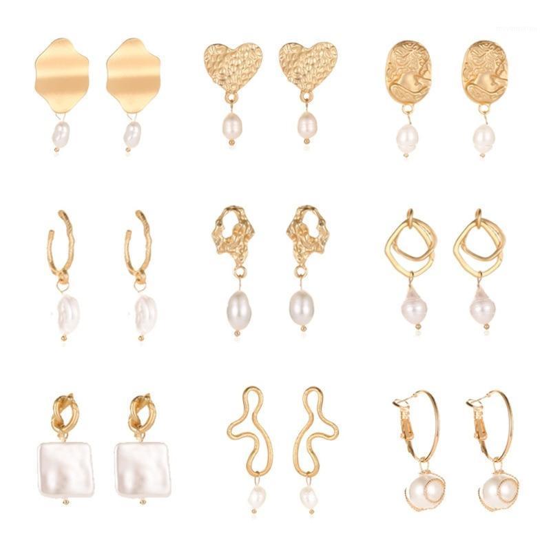 

Imitation Pearl Earrings Hollow Dangle Long Earrings Women's Elegant Jewellery for Girls Party Valentine's Day Gift Korean1