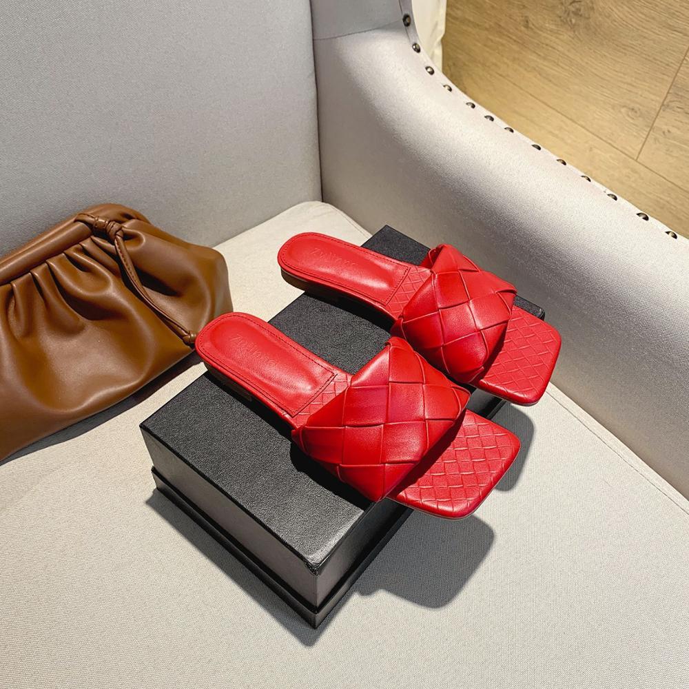 

2021 The New Slide Designer for Women See Beach Slides Finger Slippers Foot Sandals Indoor Outdoor Shoes Rgaw, Blue