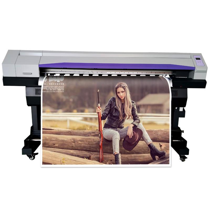 

New technology digital inkjet eco solvent printer mesh advertising slipper printing plotter with EPS DX5 DX7 XP600 i3200 head